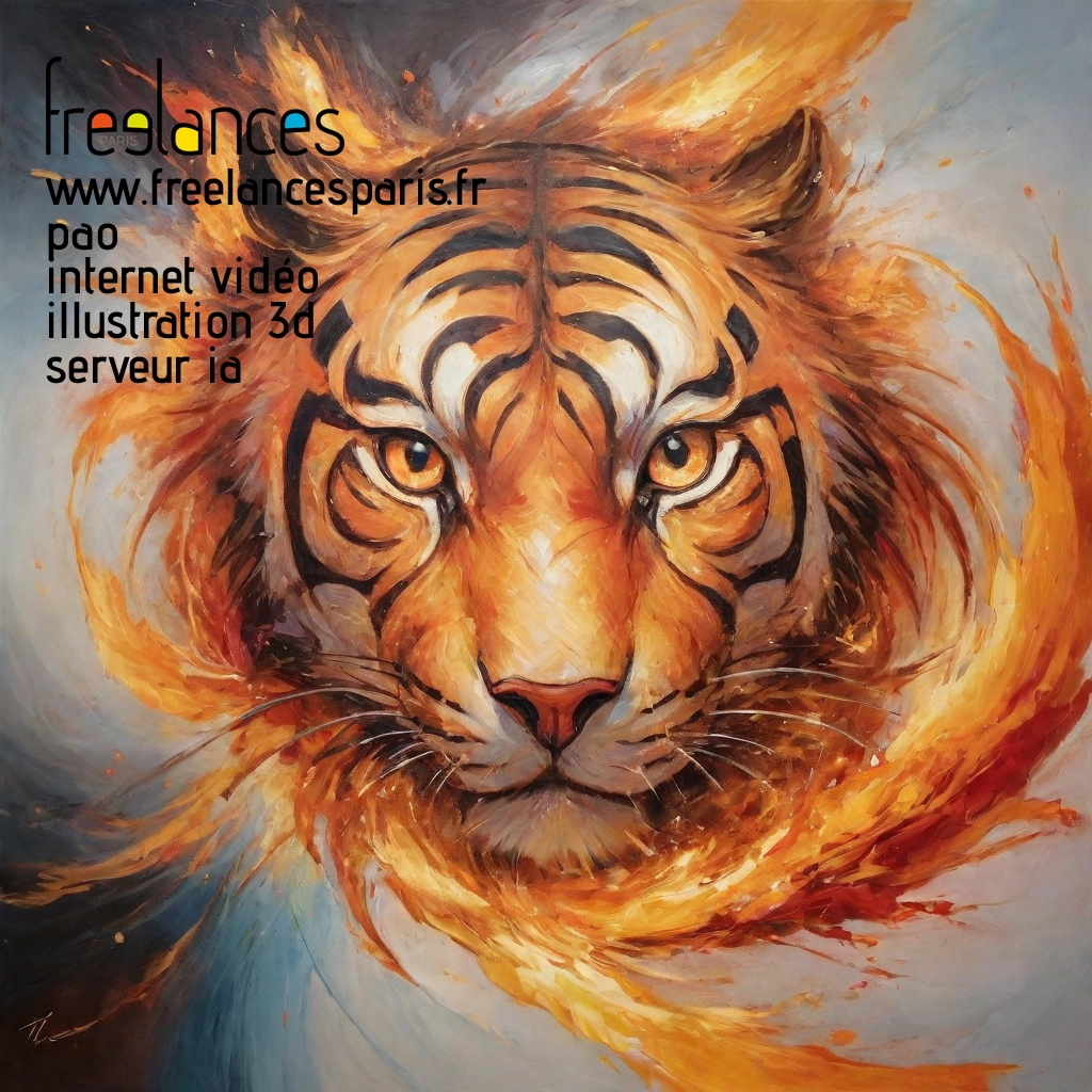 Pao mise en page internet vidéo illustration 3d serveur IA générative AI freelance paris studio de création magazines lucnx6x0